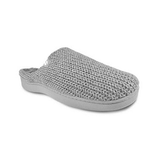 Heat Holders Women's Heatweaver Ribbed Knit Scuff Slippers