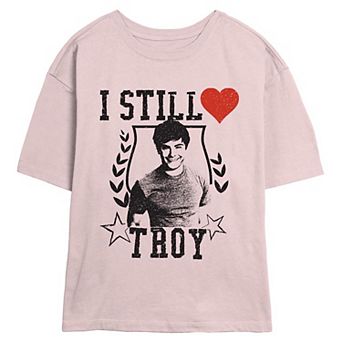 Disney's High School Musical I Still Love Troy Juniors' Skimmer Graphic Tee