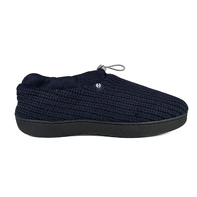 Heat Holders Men's Heatweaver Knit Adjustable Drawstring Slippers