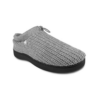 Heat Holders Men's Heatweaver Knit Adjustable Drawstring Slippers