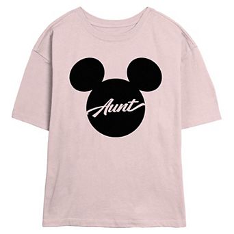 Disney's Mickey Mouse Aunt Women's Skimmer Graphic Tee