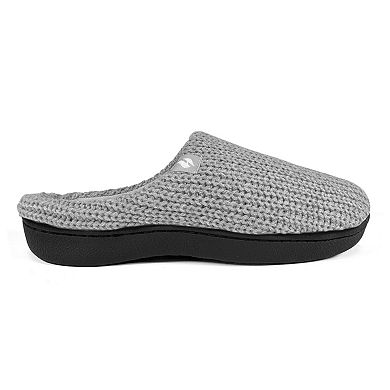 Heat Holders Men's Heatweaver Knit Scuff Slippers