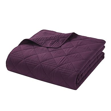 VCNY Home Lucy 3-Piece Pinsonic Diamond Microfiber Quilt Set