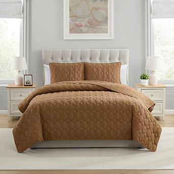 VCNY Home Circles 3 pc Quilt Set