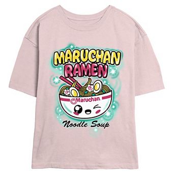 Juniors' Maruchan Ramen Airbrush Skimmer Graphic Tee