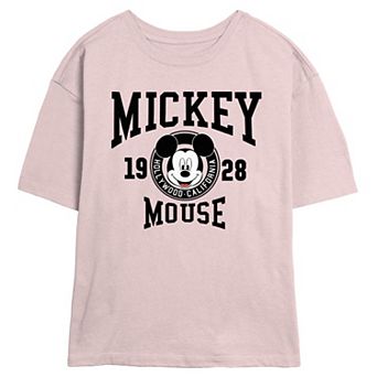 Disney's Mickey Mouse Hollywood California Juniors' Skimmer Graphic Tee