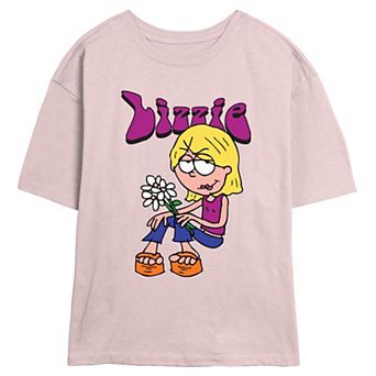 Disney's Lizzie McGuire Flower Girl Juniors' Skimmer Graphic Tee