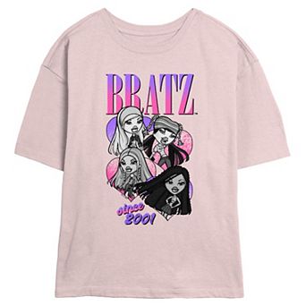 Juniors' Bratz Fashion Girls Since 2001 Skimmer Graphic Tee