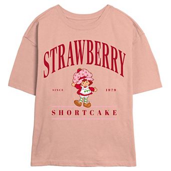 Juniors' Strawberry Shortcake Since 1979 Skimmer Graphic Tee