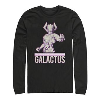 Big & Tall Marvel Fantastic Four Galactus Poster Long Sleeve Graphic Tee