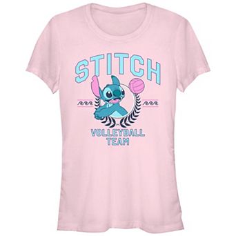 Disney's Lilo & Stitch Volleyball Team Juniors' Fitted Graphic Tee