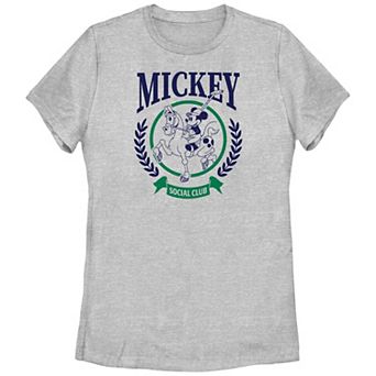 Disney's Mickey Mouse Polo Player Juniors' Graphic Tee