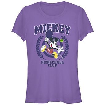 Disney's Mickey Mouse Pickleball Player Juniors' Fitted Graphic Tee