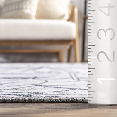 nuLOOM Emilia Tropical Reverisble Area Rug