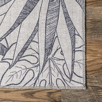 nuLOOM Emilia Tropical Reverisble Area Rug