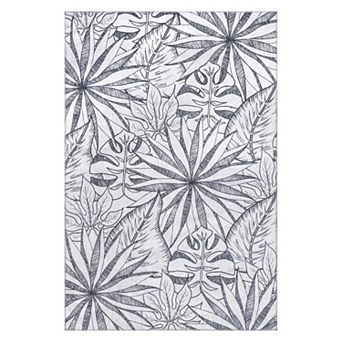 nuLOOM Emilia Tropical Reverisble Area Rug