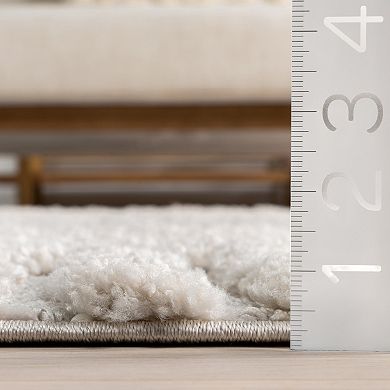 nuLOOM Risette Geometric Shag Tassel Area Rug
