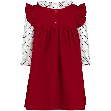 Baby & Toddler Girl Blueberi Boulevard 2-pc. Corduroy Jumper & Top Set