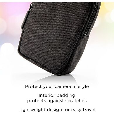 Zink Soft Camera Case - Small Instant Print Camera & Printer Bag W/photo Paper