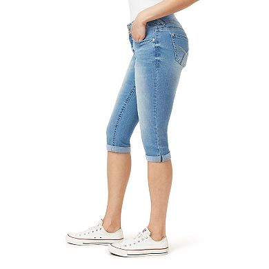 Juniors' WallFlower Luscious Curvy Insta Stretch Mid Rise Capris