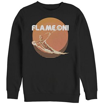 Big & Tall Marvel Fantastic Four Flame On Graphic Fleece