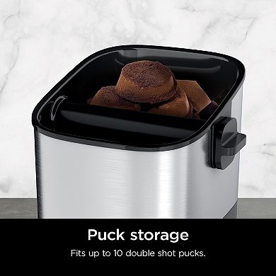 Ninja Luxe Café Knock Box, Accessories for Espresso Machine - XSKKNOCKBOX
