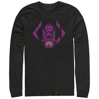 Big & Tall Marvel Fantastic Four Galactus Head Long Sleeve Graphic Tee