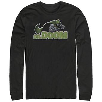 Big & Tall Marvel Fantastic Four Doctor Doom Long Sleeve Graphic Tee