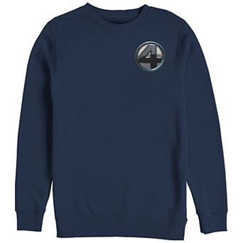 Big & Tall Marvel Fantastic Four Pocket Logo Graphic Fleece