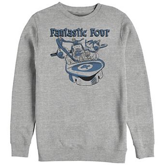 Big & Tall Marvel Fantastic Four Flying Ride Graphic Fleece