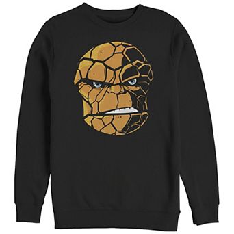 Big & Tall Marvel Fantastic Four The Thing Head Graphic Fleece
