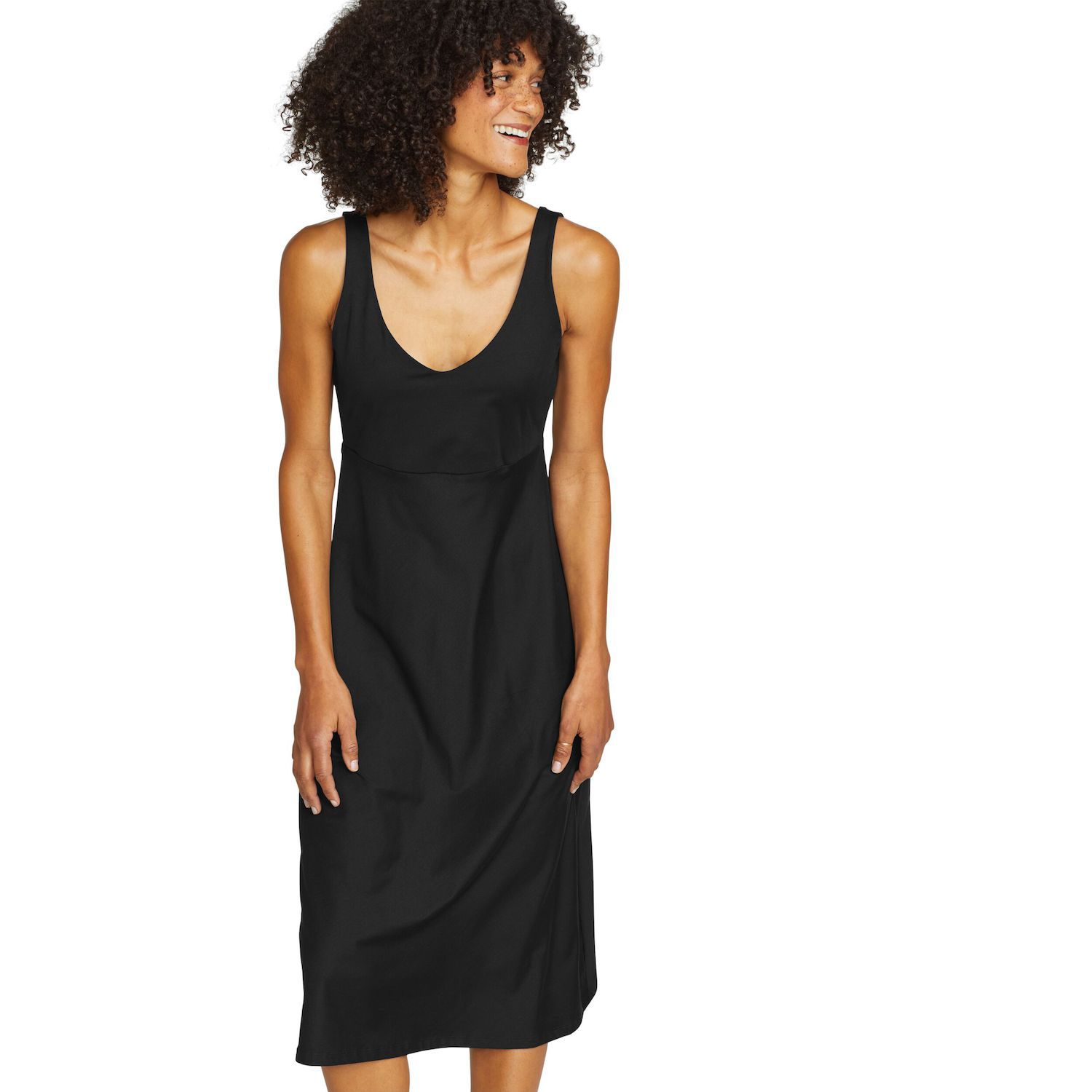 Женские платья Eddie Bauer Aster V Neck Midi Dress