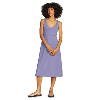 Women's Eddie Bauer Aster V Neck Midi Dress