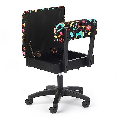 Hydraulic Sewing Chairs: Black Notions
