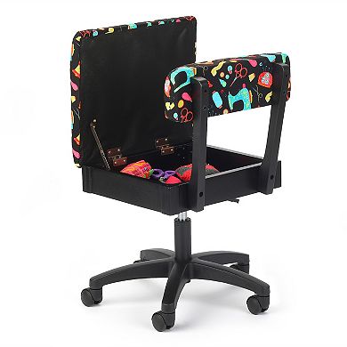 Hydraulic Sewing Chairs: Black Notions