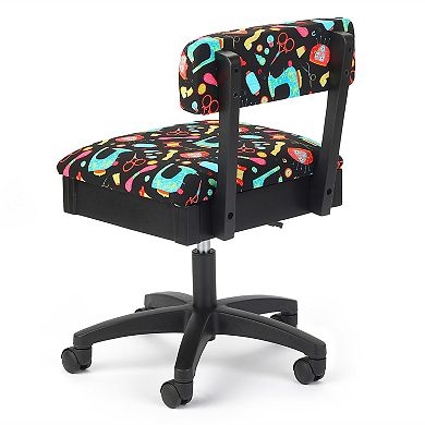 Hydraulic Sewing Chairs: Black Notions