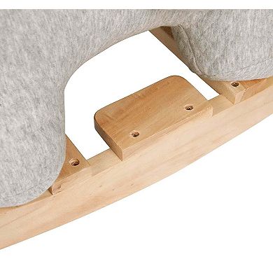 Nattou Tembo Elephant Rocker - Grey Rocking Horse