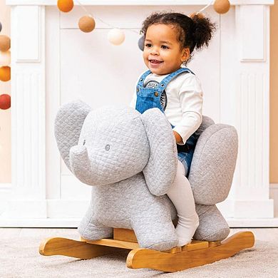 Nattou Tembo Elephant Rocker - Grey Rocking Horse