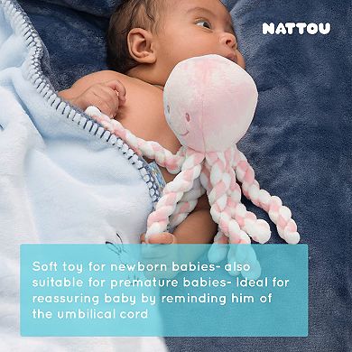 Nattou Piu Piu Octopus - Soothing Newborn Plush