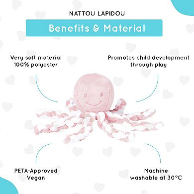 Nattou Piu Piu Octopus - Soothing Newborn Plush