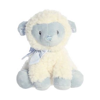 ebba - Small Pink Blessing Lamb - 9" Girl Lamb - Playful Baby Stuffed Animal