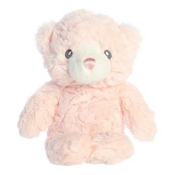 ebba - Medium Huggy Bear - 10" Pink - Snuggly Baby Stuffed Animal