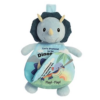 Ebba Small Multicolor Story Pals 9" Let's Pretend To Be Dinosaurs Educational Baby Stuffed Animal