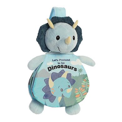 Ebba Small Multicolor Story Pals 9" Let's Pretend To Be Dinosaurs Educational Baby Stuffed Animal