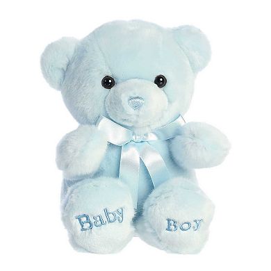 ebba - Medium Comfy - 10" Blue Bear - Snuggly Baby Stuffed Animal