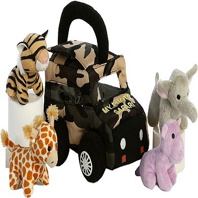 Ebba Small Multicolor Baby Talk 6" My Photo Safari Ii Engaging Baby Stuffed Animal