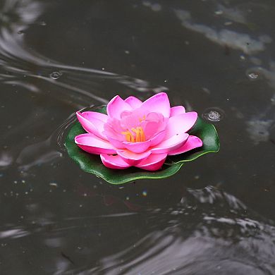 10pcs Garden Ponds Pool Decoration Artificial Lotus Flower