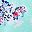 Lack Blue Floral