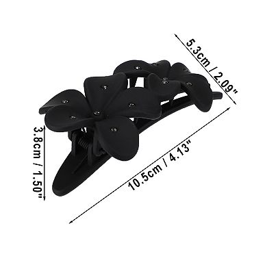 1 Pcs Cute Rhinestones Hair Clips Hairdo Clip 4.13"x2.09"x1.46"