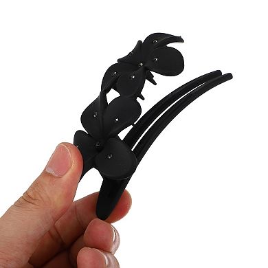 1 Pcs Cute Rhinestones Hair Clips Hairdo Clip 4.13"x2.09"x1.46"